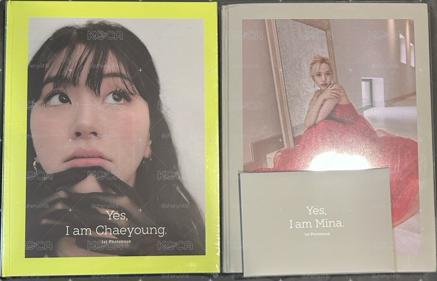 Yes I Am Mina 灰/Yes I Am Chaeyoung 黃