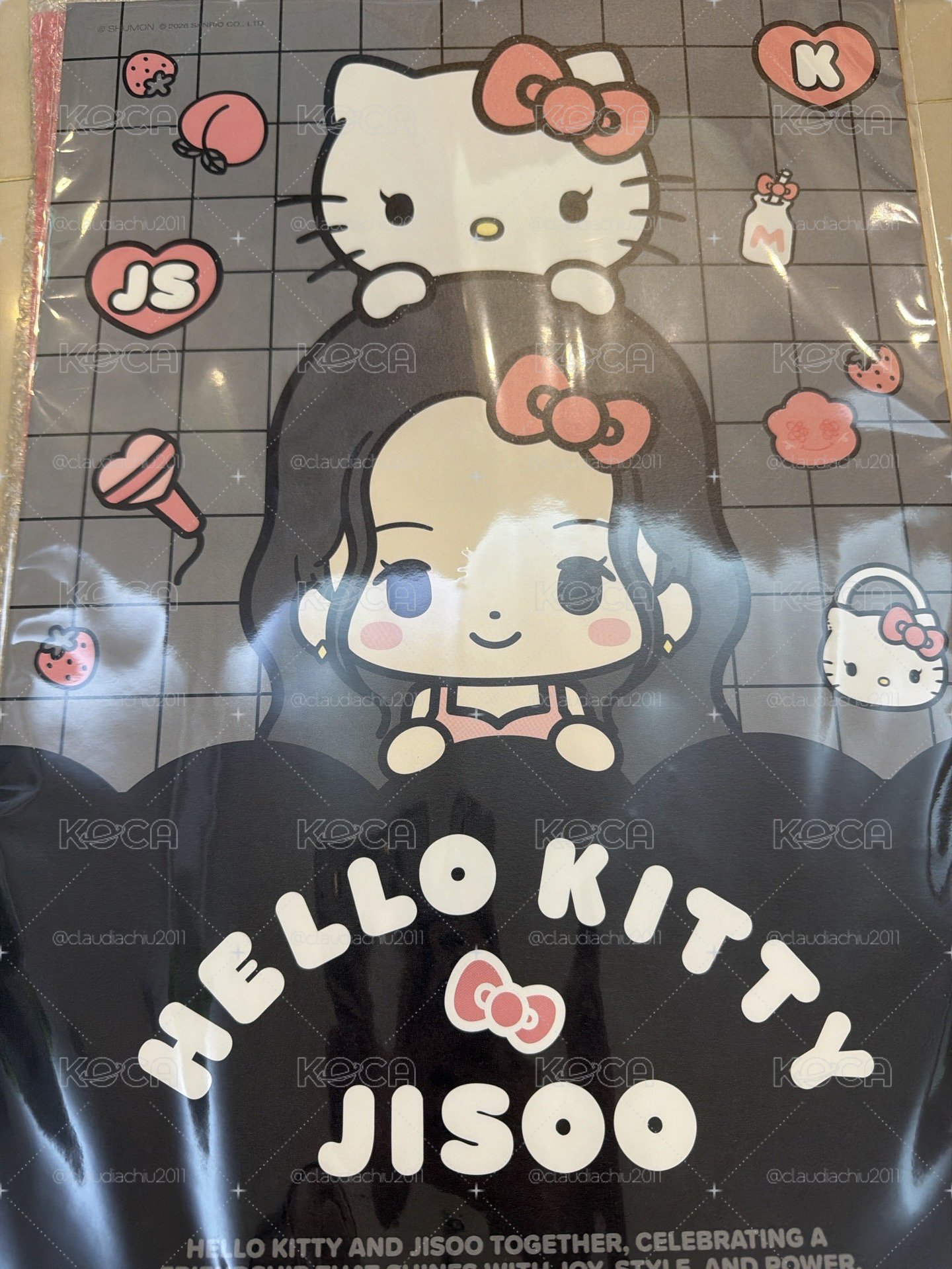 Jisoo Hello Kitty 韓國快閃