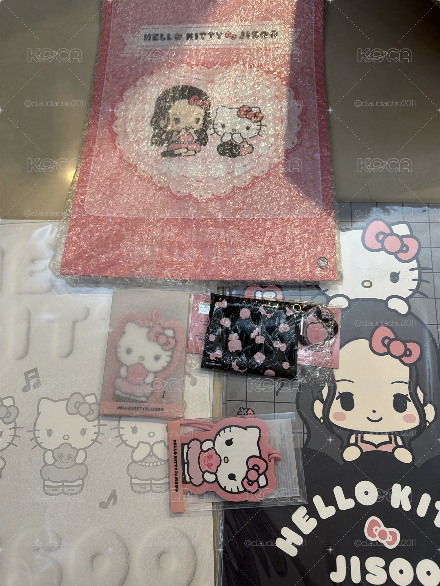 Jisoo Hello Kitty 韓國快閃