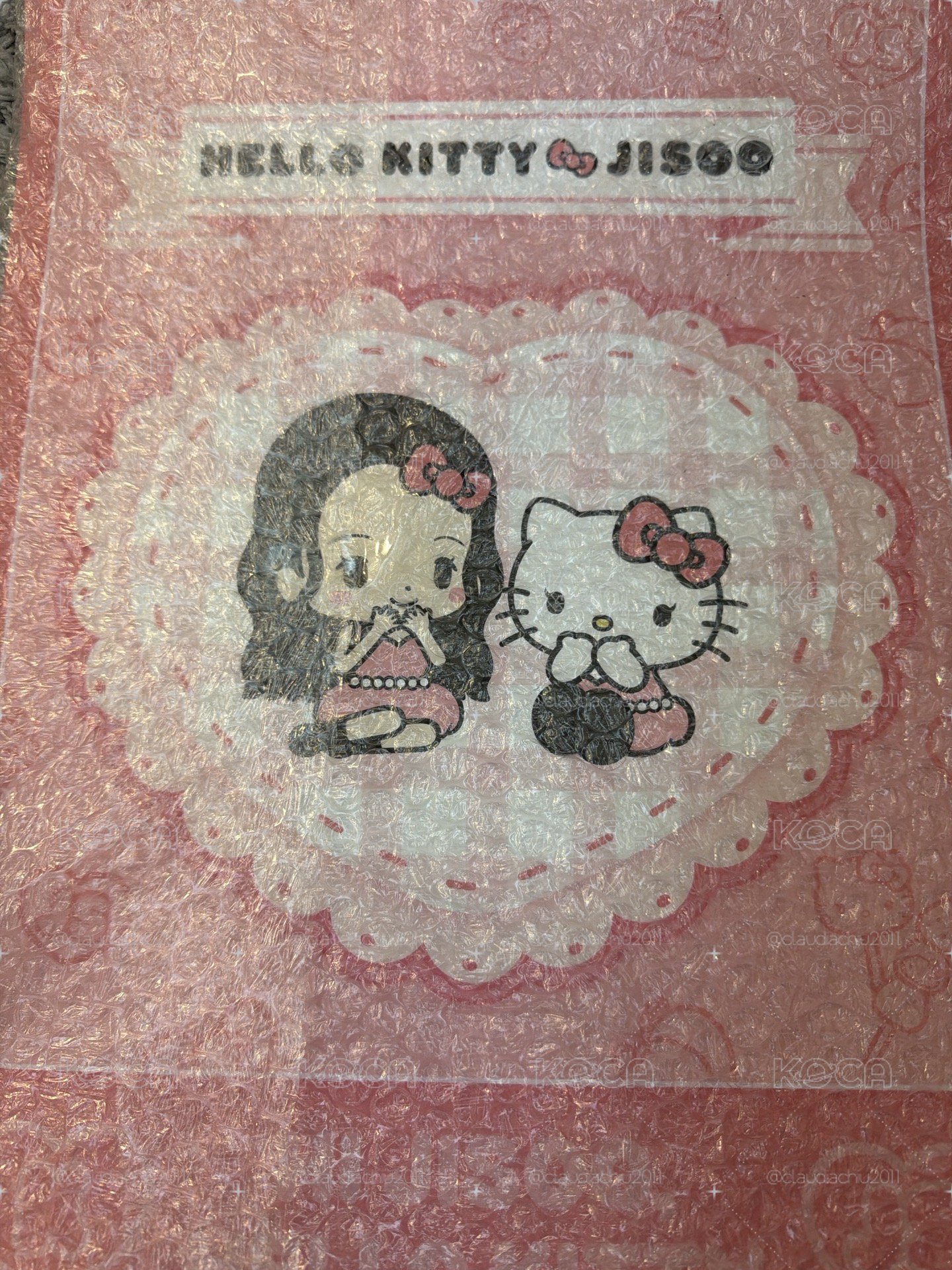 Jisoo Hello Kitty 韓國快閃
