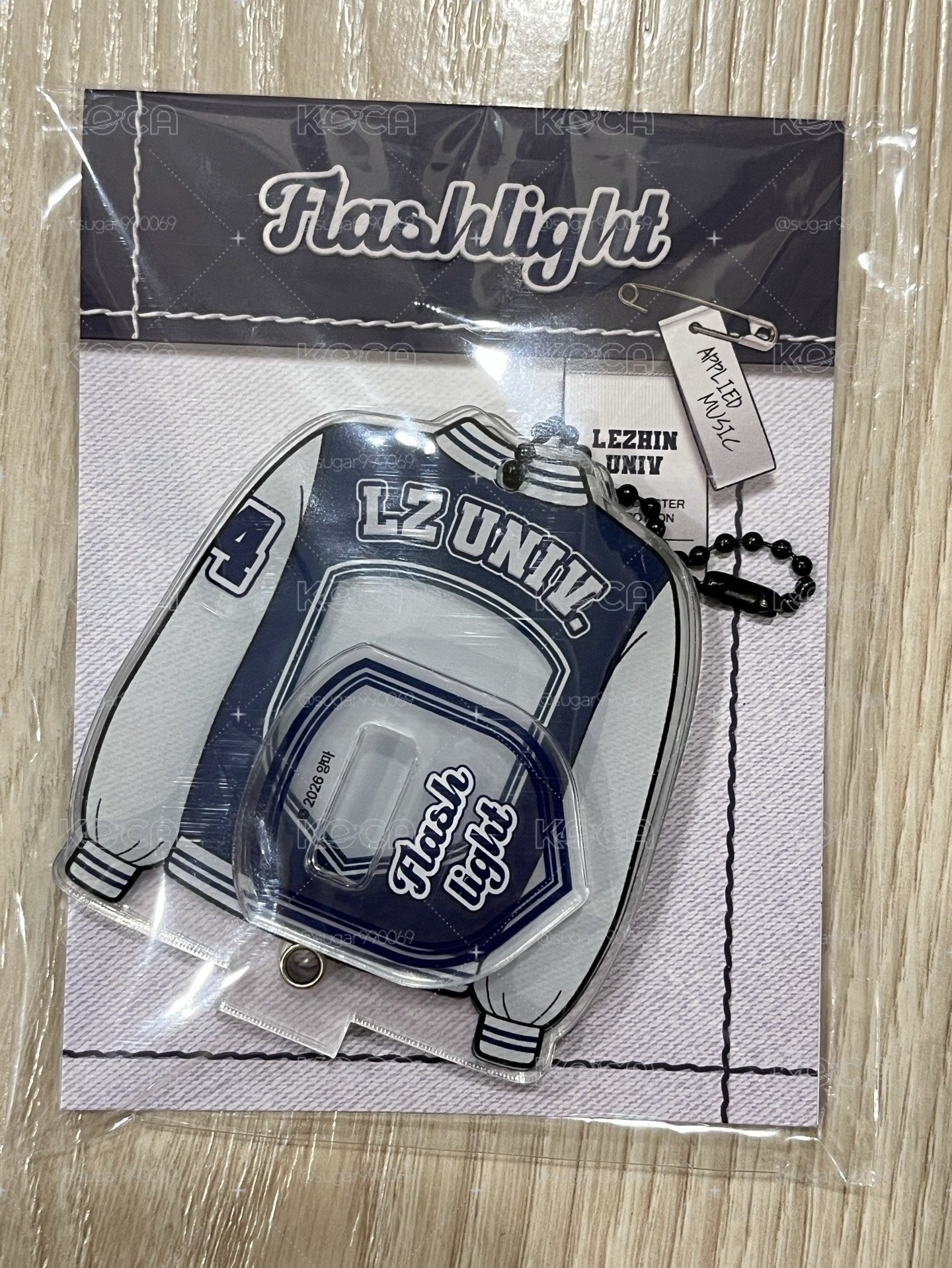 flashlight 新學期立牌無小卡