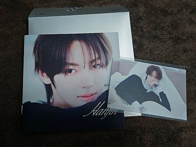 炅潣+韓振 小盤 21張送單封空專