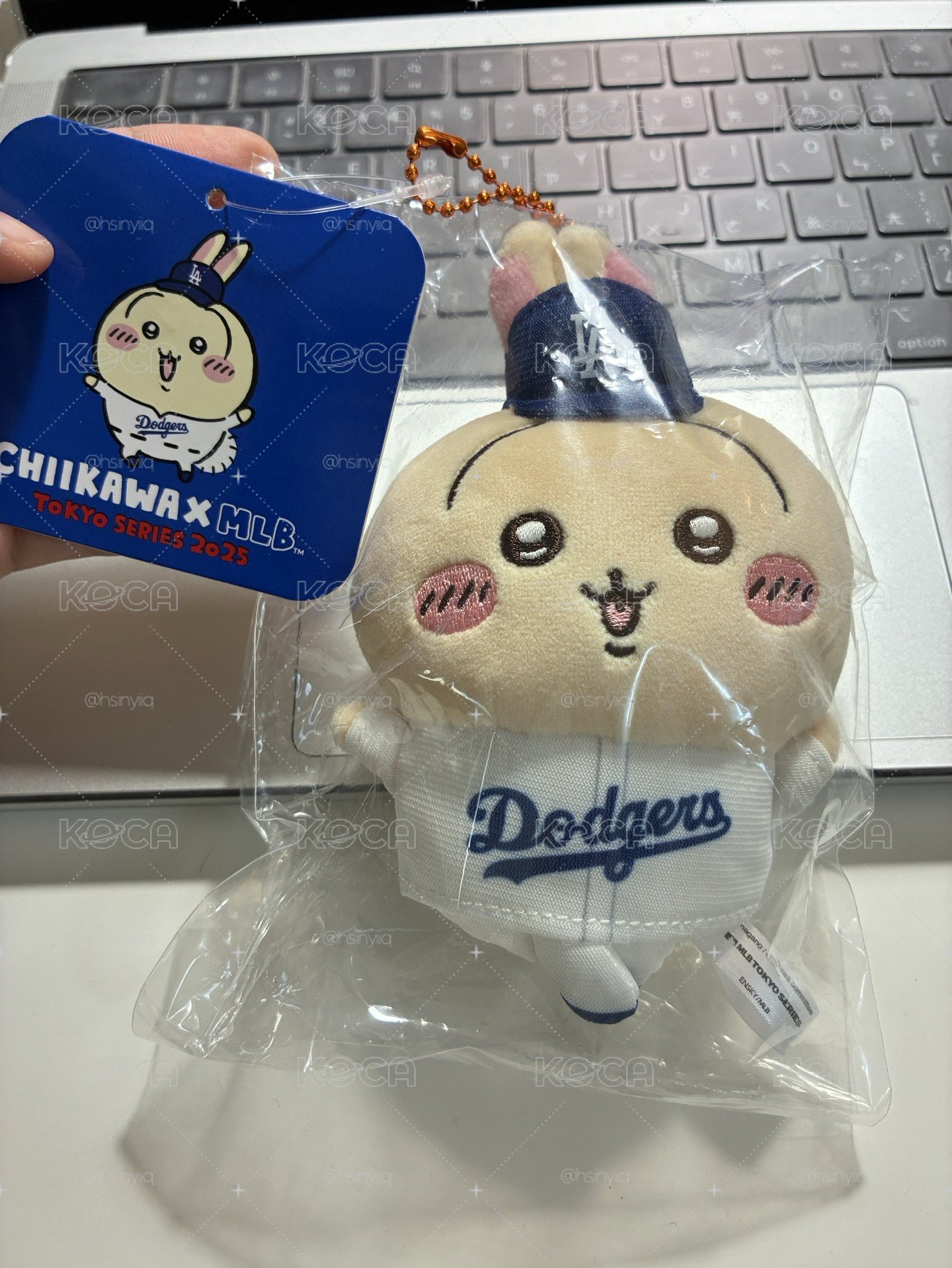 吉伊卡哇 × MLB 東京系列賽 吊飾娃娃 烏薩奇