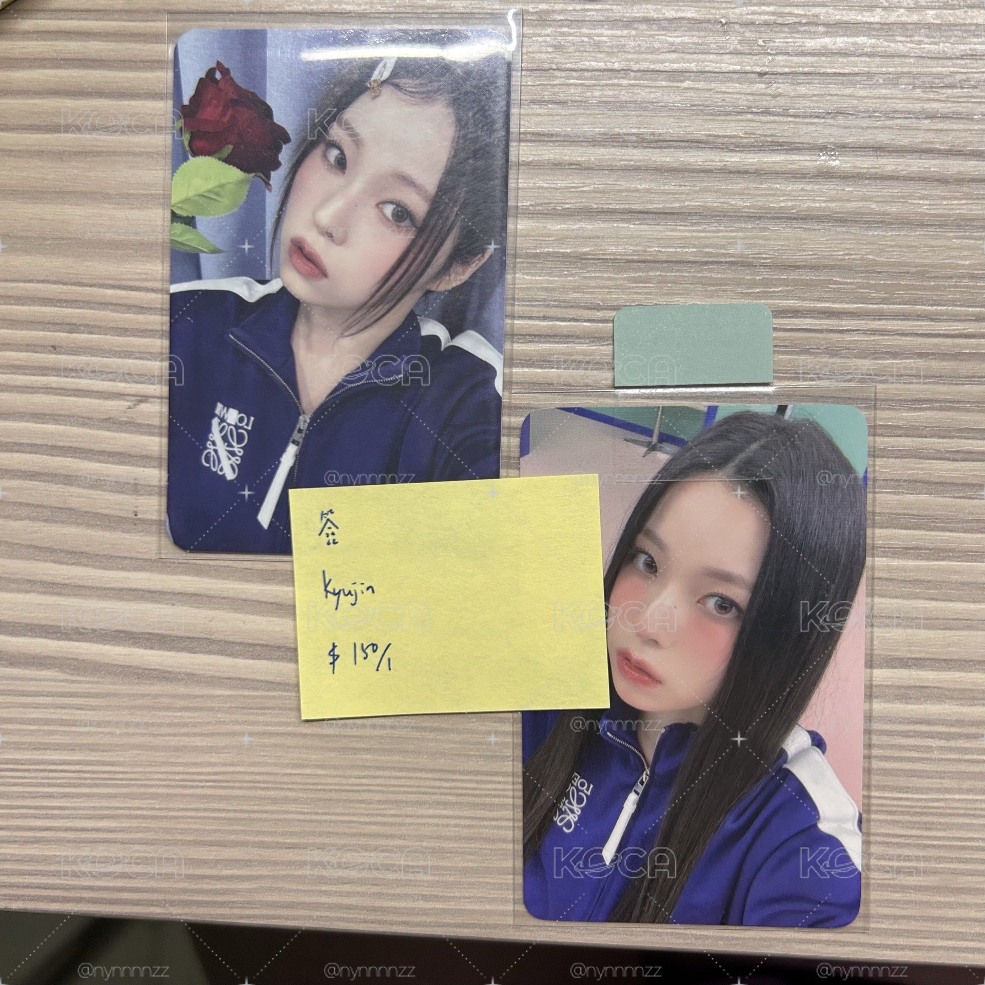 NMIXX Kyujin 簽售卡