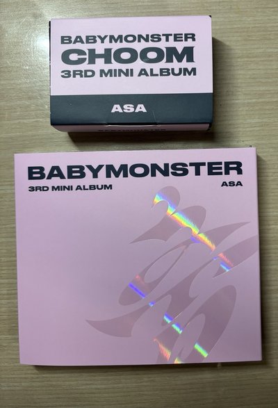 babymonster Asa choom 迷三單封/娃專 已拆全專