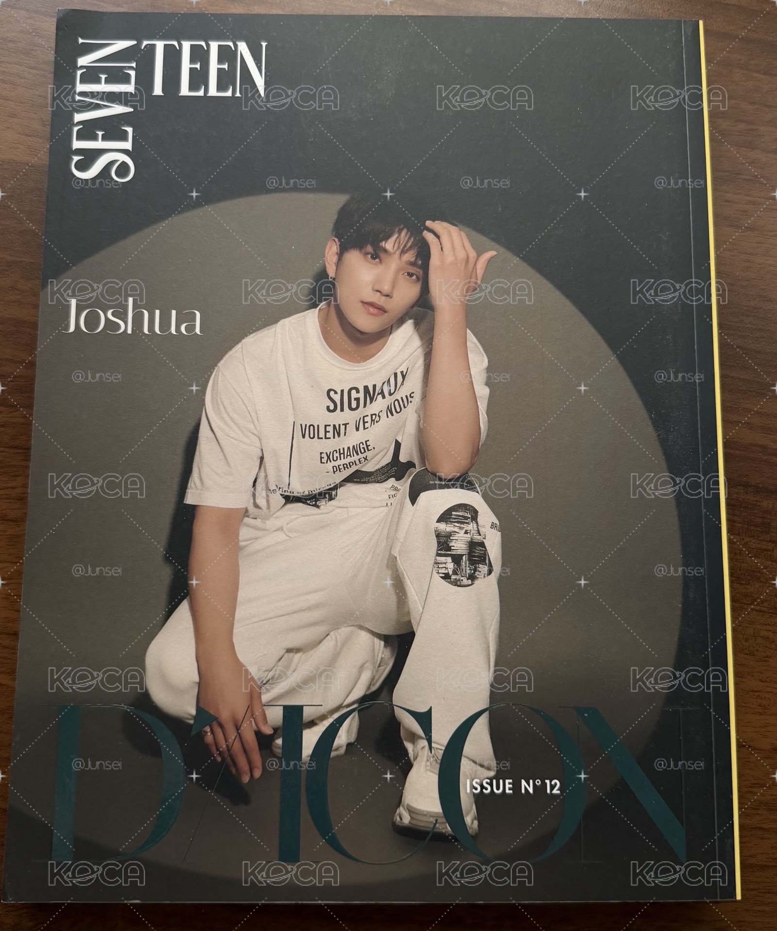 D-ICON VOL.12 MY CHOICE IS SEVENTEEN 寫真書 JOSHUA封面 D社雜誌