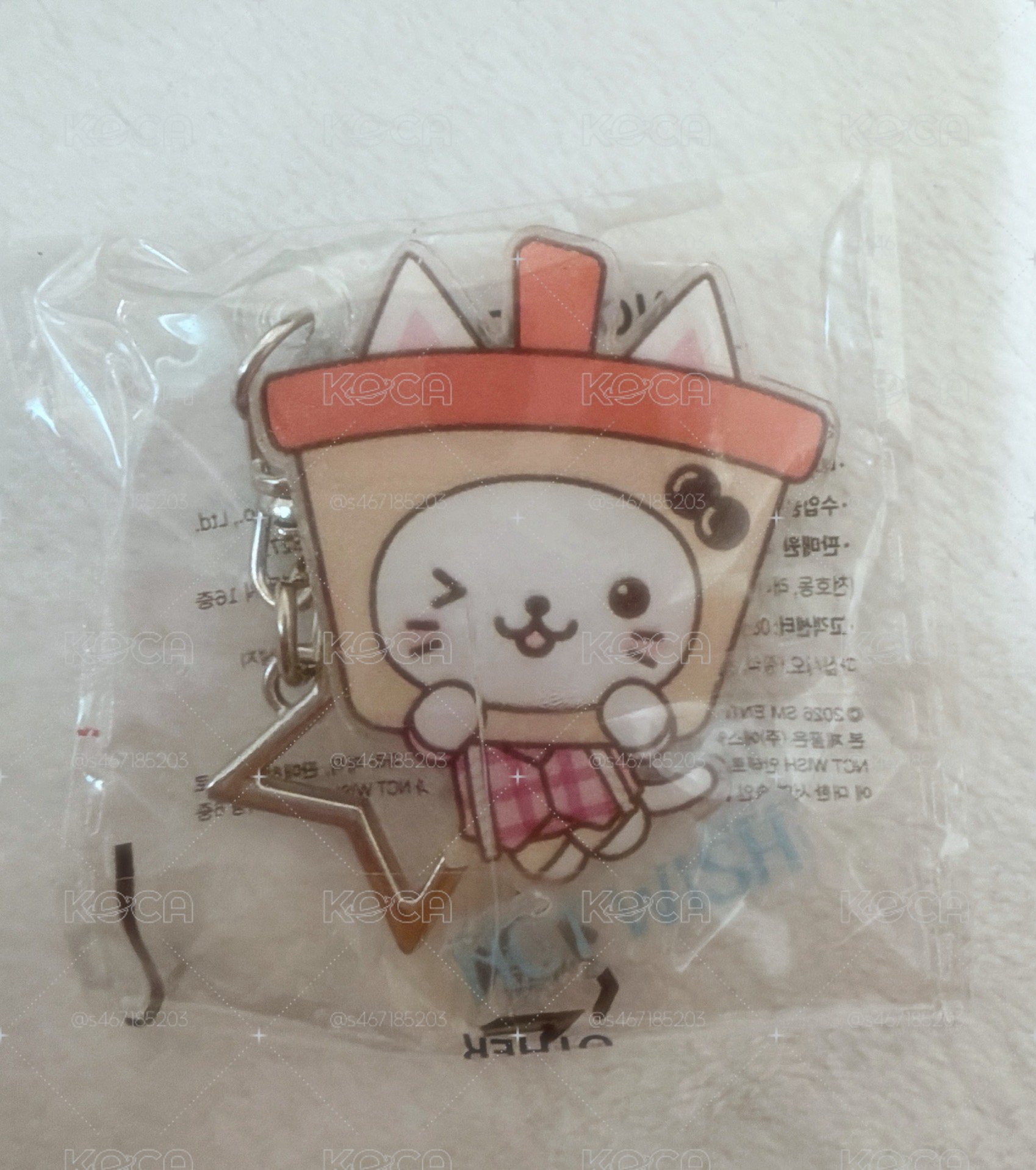 奶茶貓吊飾