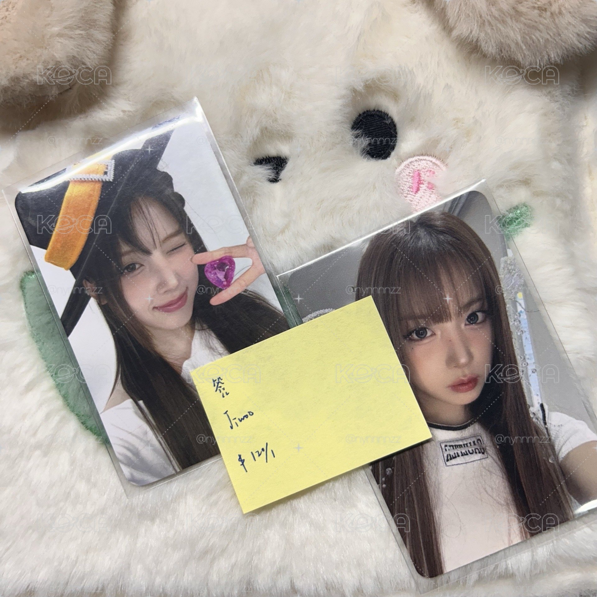 NMIXX Jiwoo 簽售卡