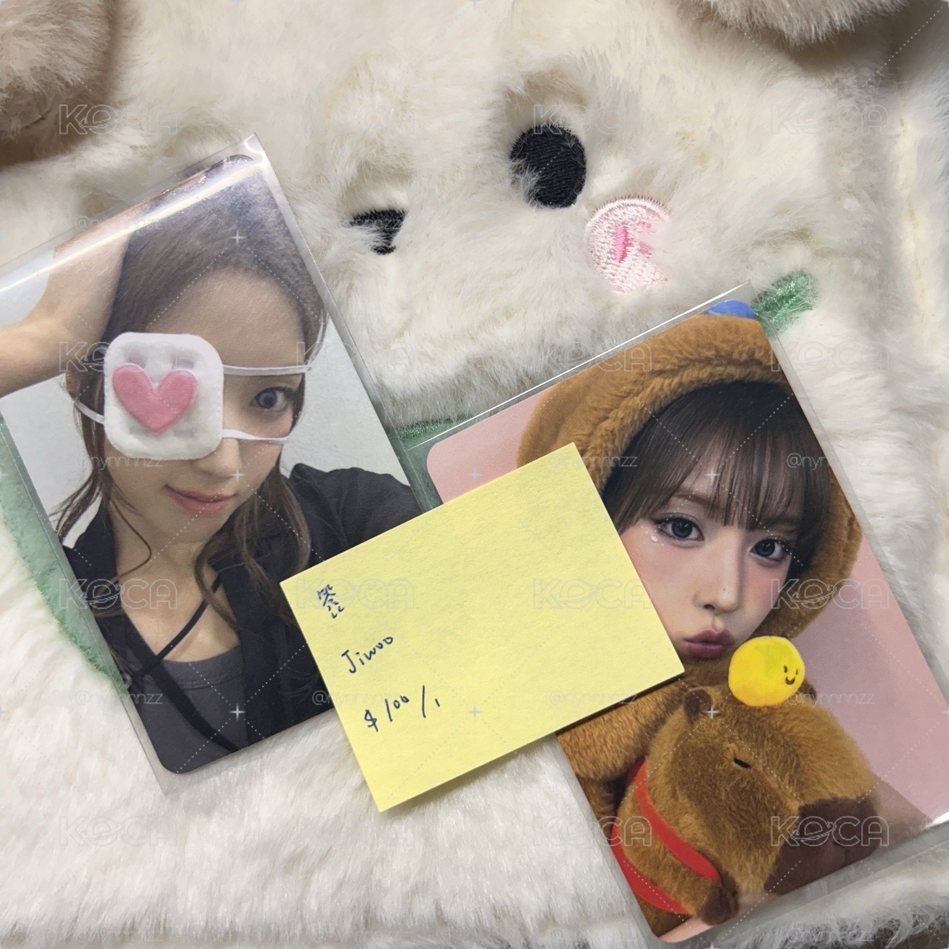 NMIXX Jiwoo 簽售卡