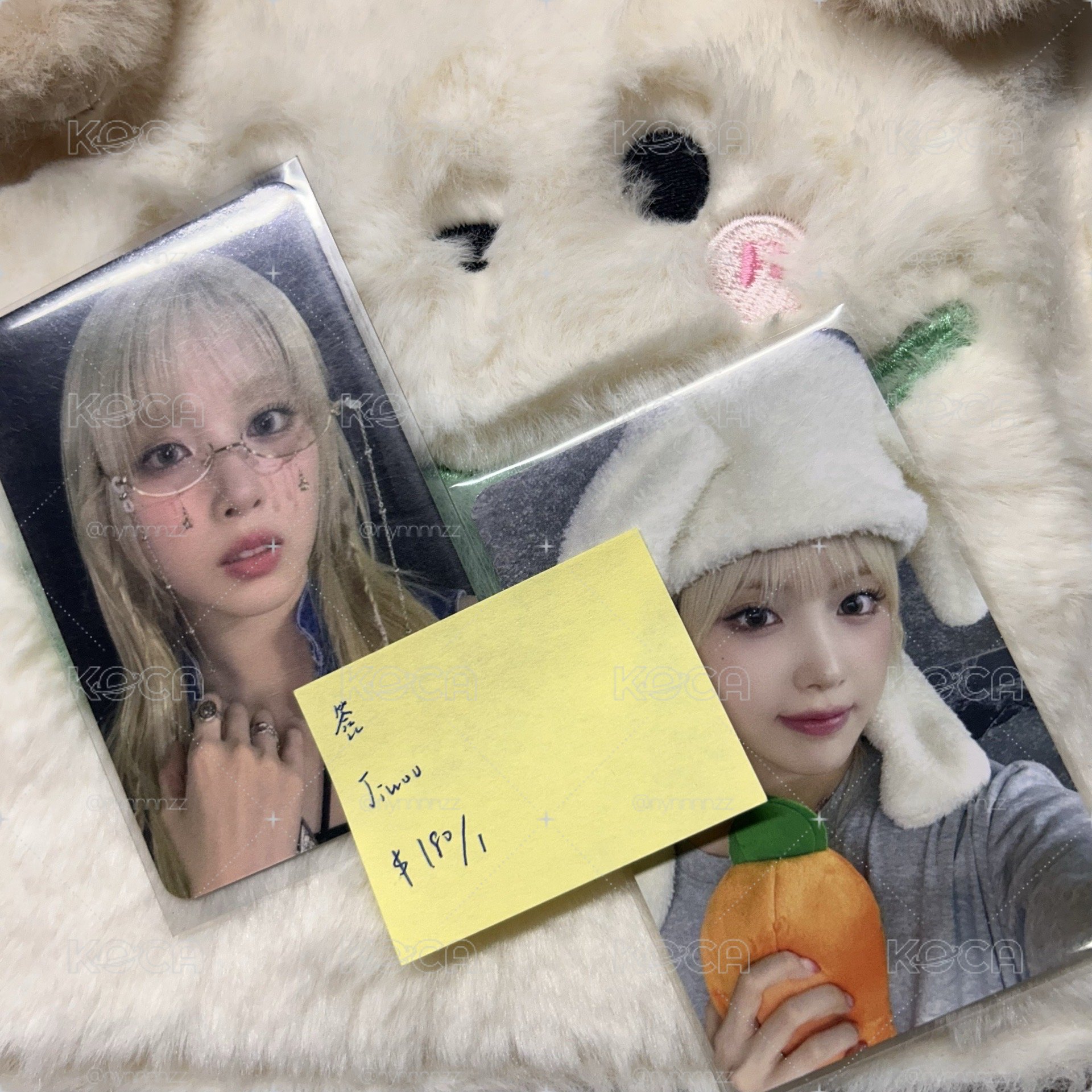 NMIXX Jiwoo 簽售卡
