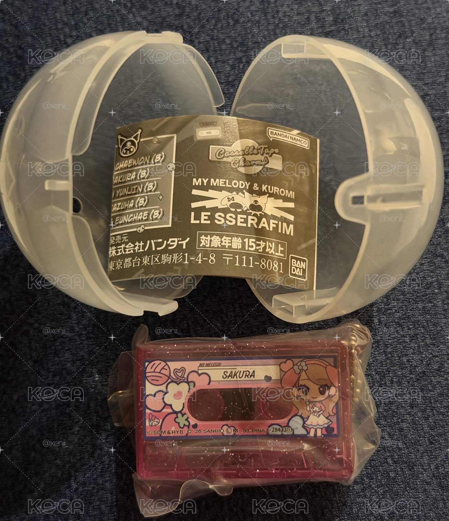 Sakura 迷你卡帶扭蛋