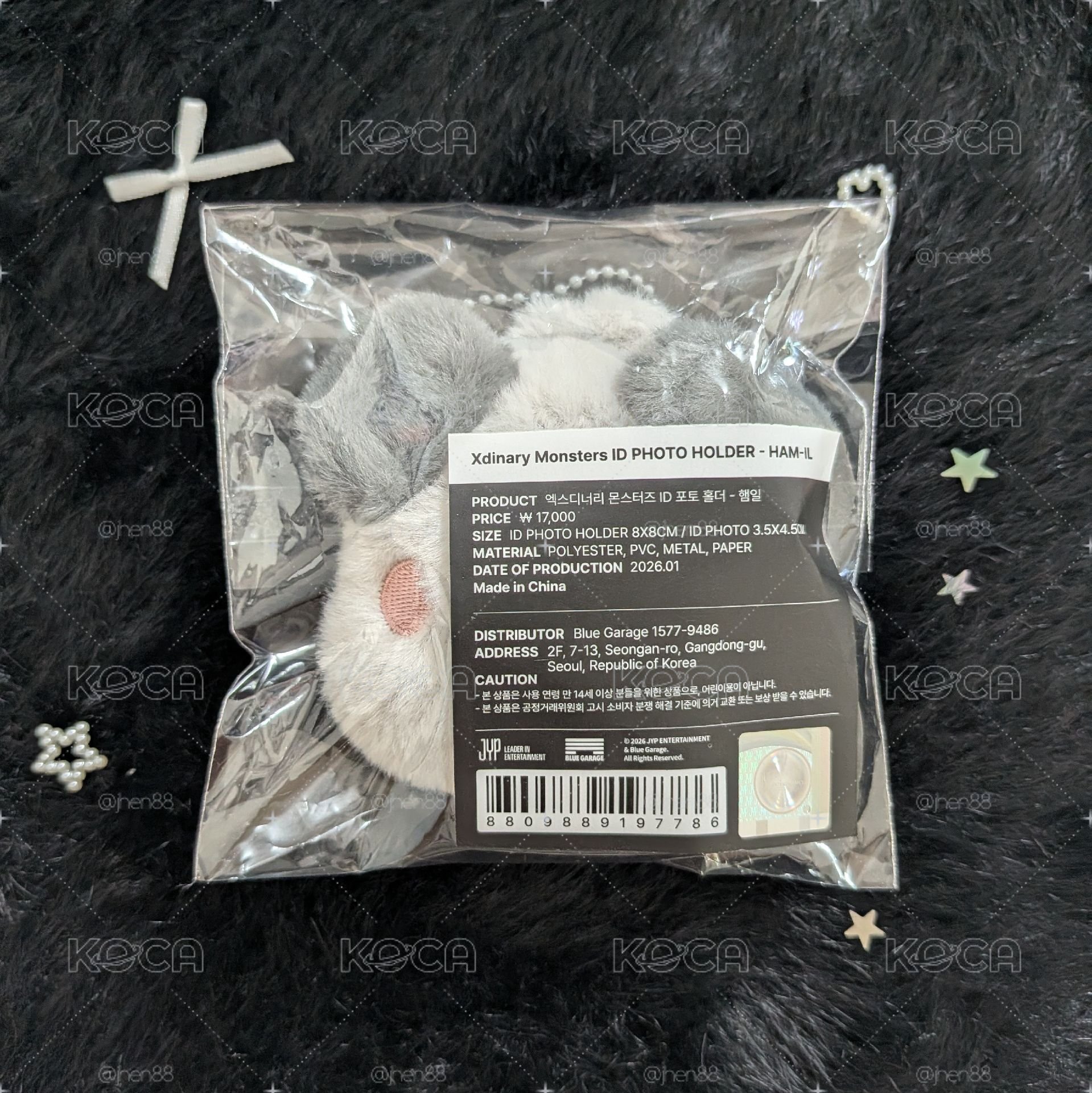 🖤 Beautiful Mind 世巡 首爾Finale 證件照卡套 槍