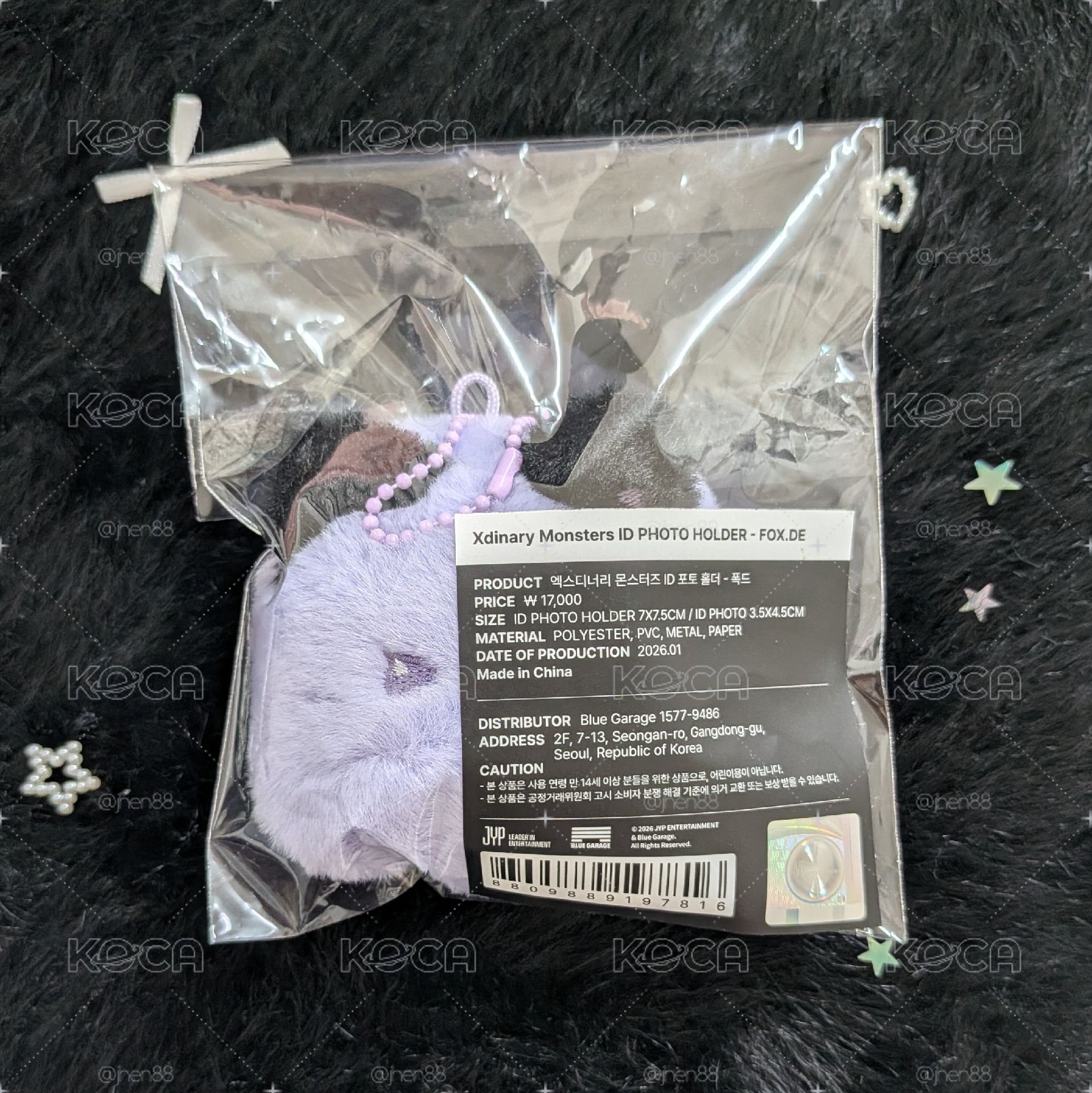 🖤 Beautiful Mind 世巡 首爾Finale 證件照卡套 頌