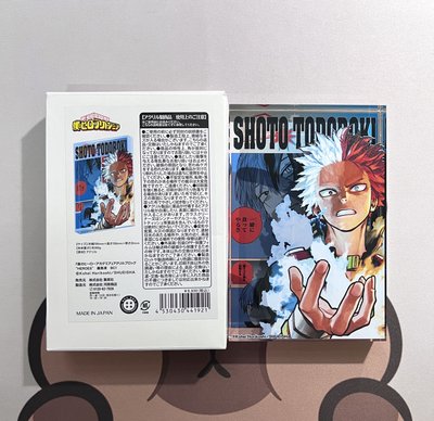 我的英雄學院 轟焦凍 JUMP SHOP 2023生日磚 壓克力磚 圓輪吊飾 飯田原畫金屬吊飾