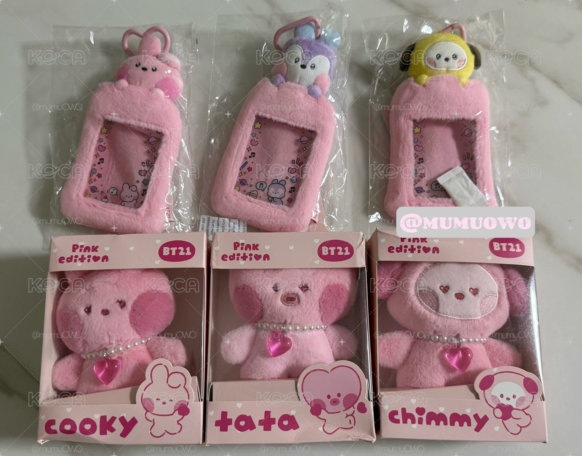 現貨 BT21告白詩卡套/大娃