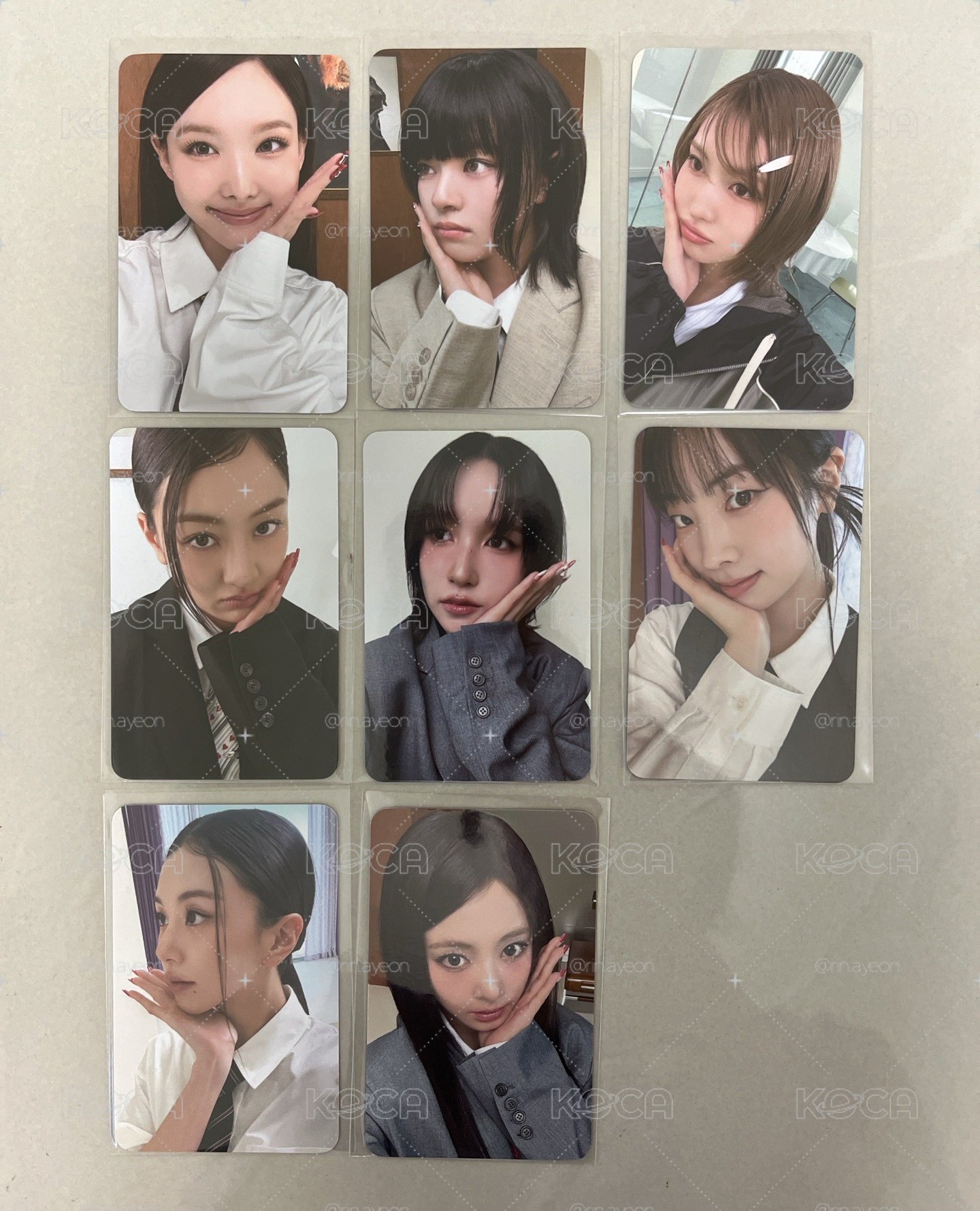 Twice 正四 WM特典卡