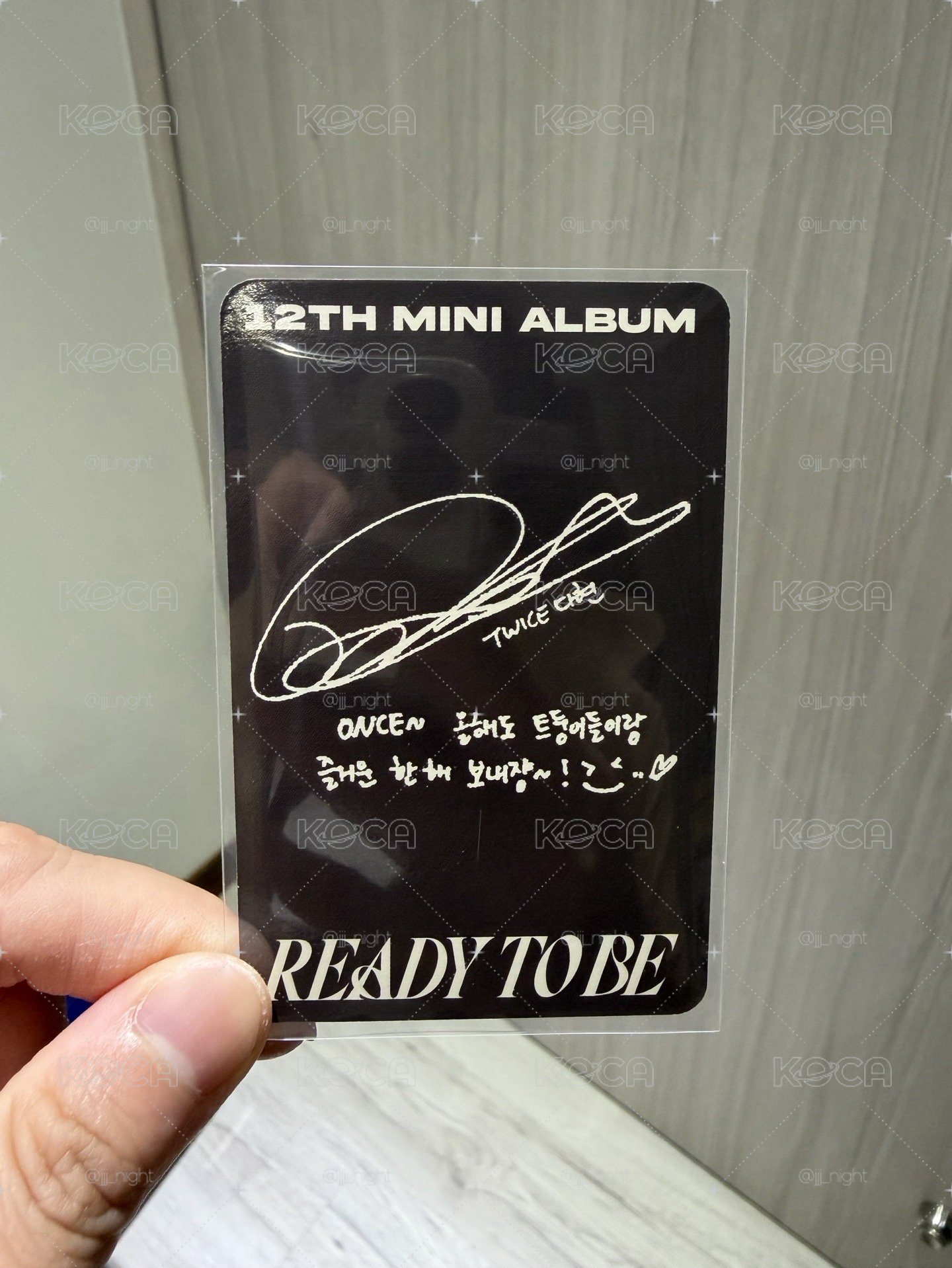 TWICE 多賢 READY TO BE 專卡