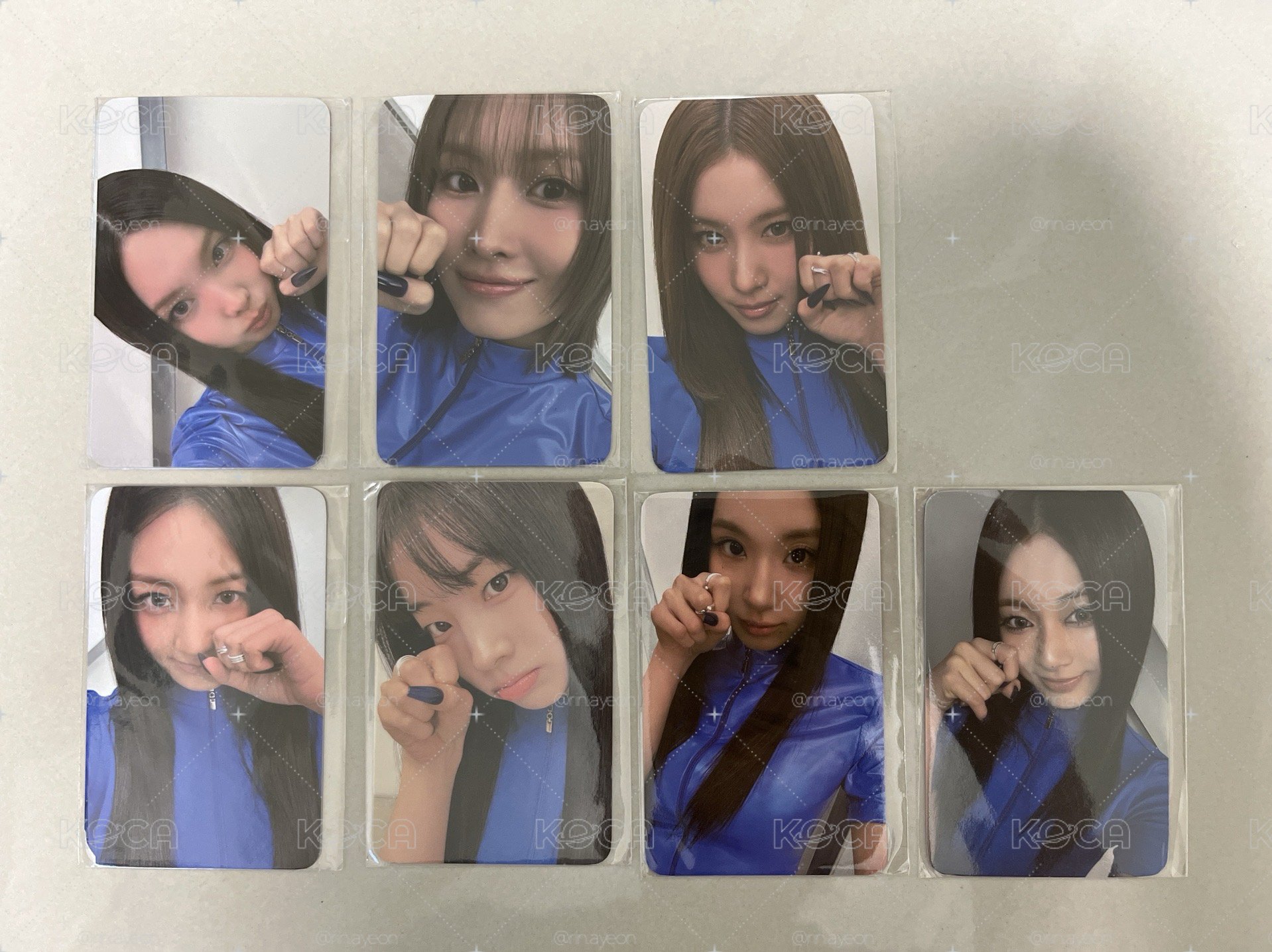 Twice 正規四 Fans單封特典卡