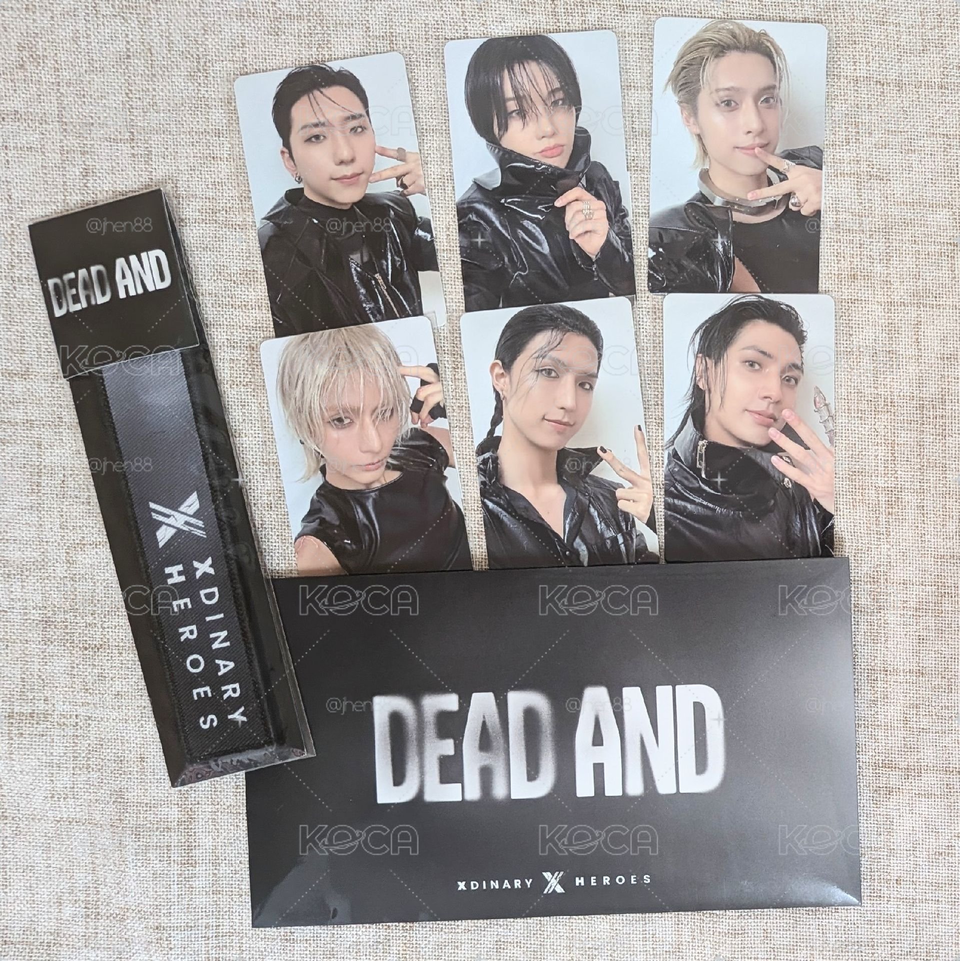 ⚫ DEAD AND fans預售特典 + sc入場禮