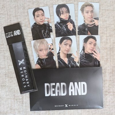 ⚫ DEAD AND fans預售特典 + sc入場禮