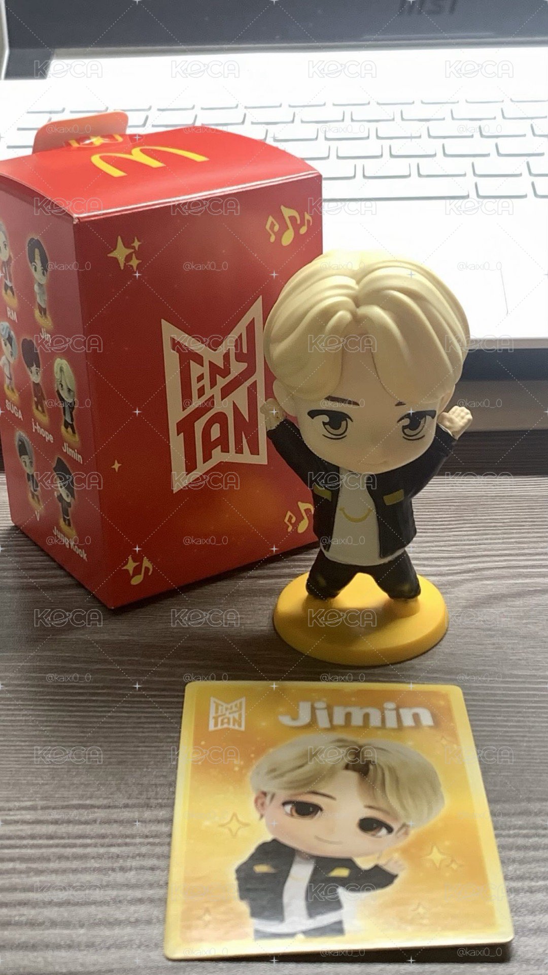 麥當勞 BTS TinyTAN Jimin 公仔