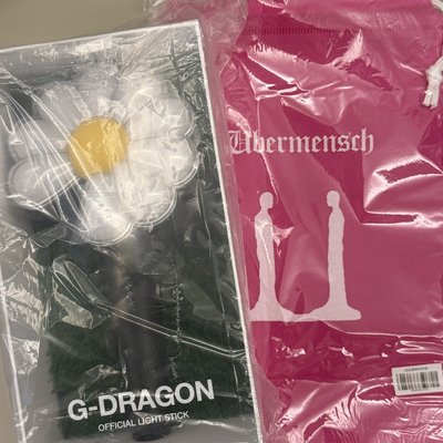 G-DRAGON 手燈 含粉色手燈收納袋
