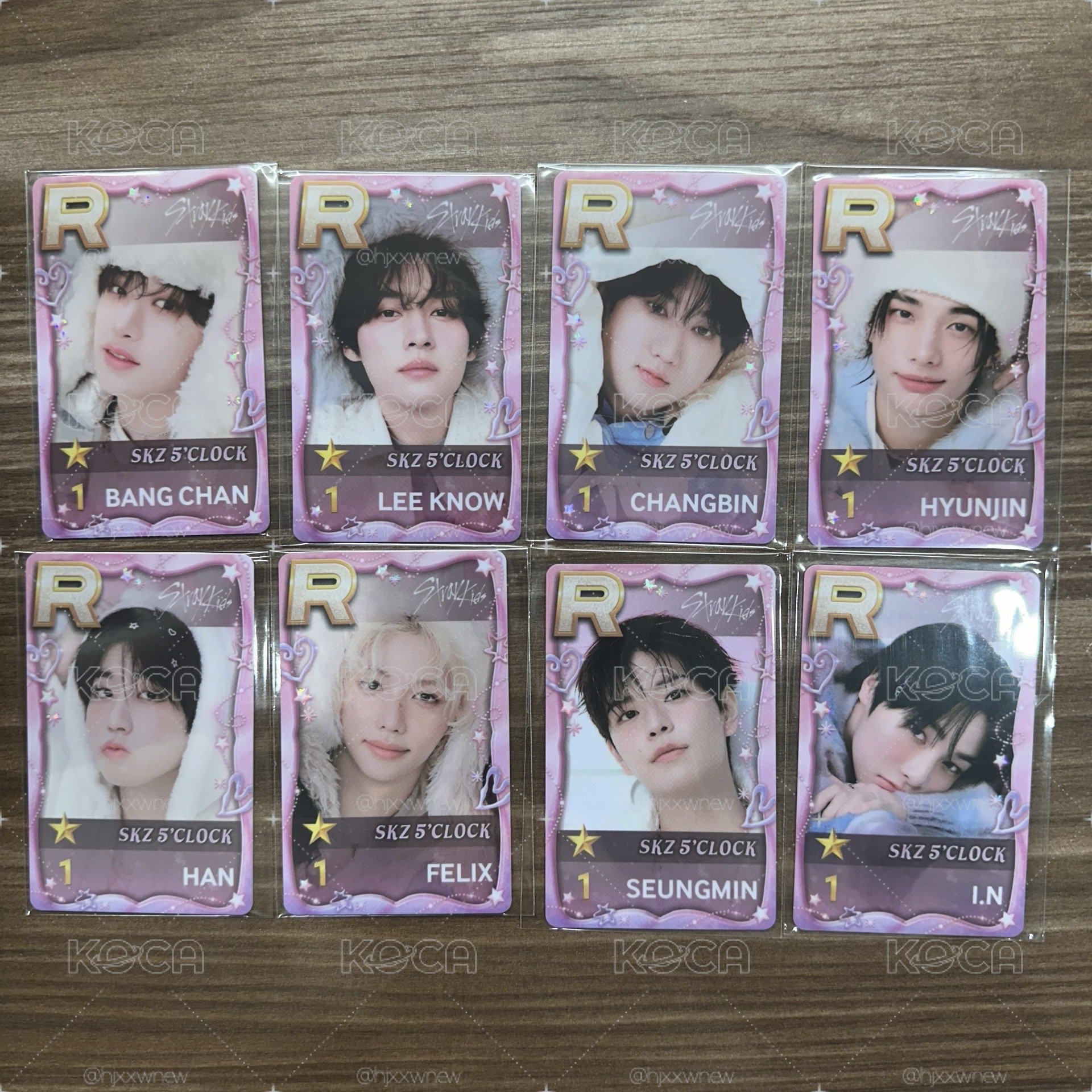 SUPERSTAR 遊戲卡 SKZ 5’CLOCK 飯咪