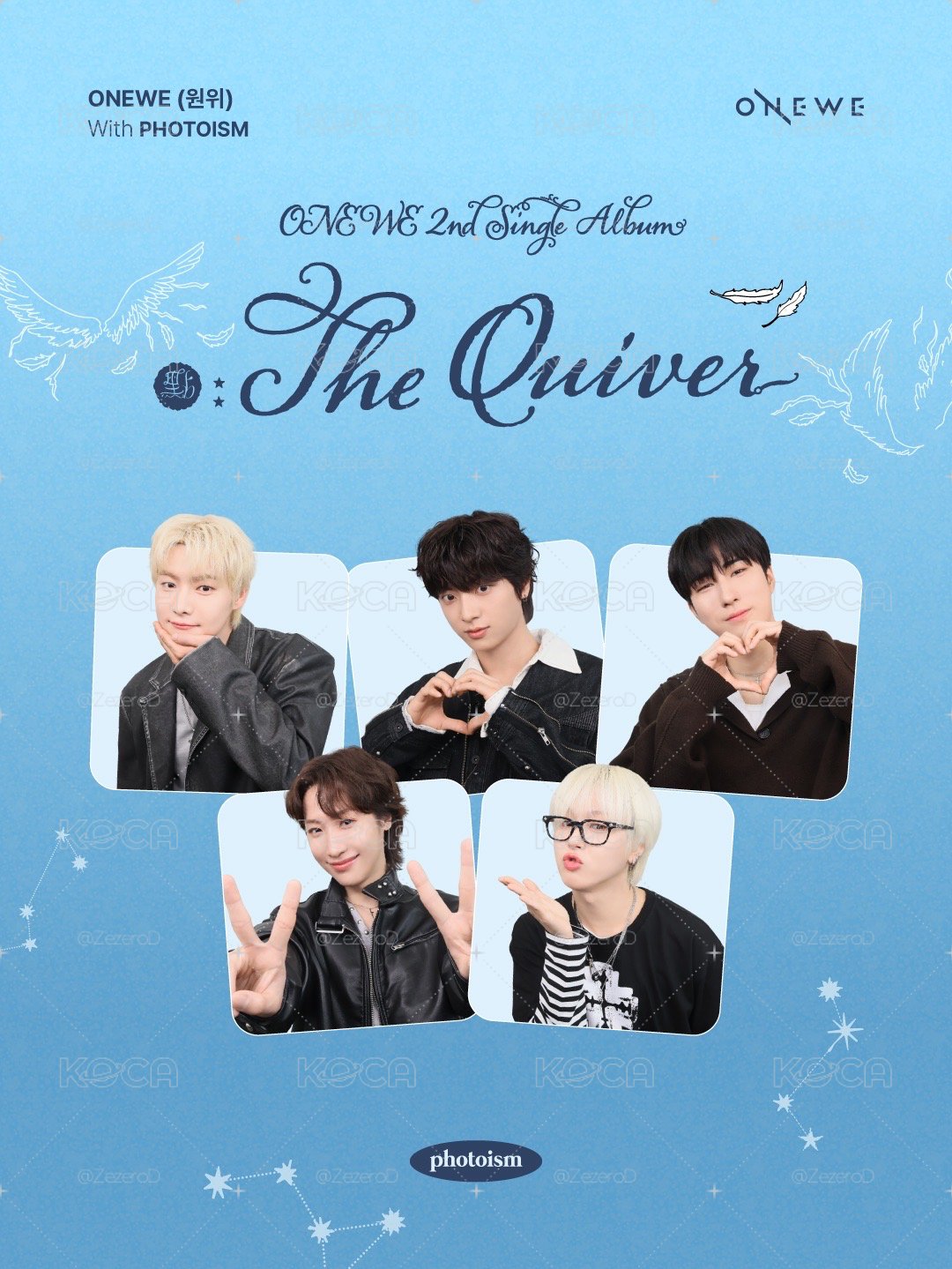 ONEWE photoism 人生四格卡 代印 1組兩張