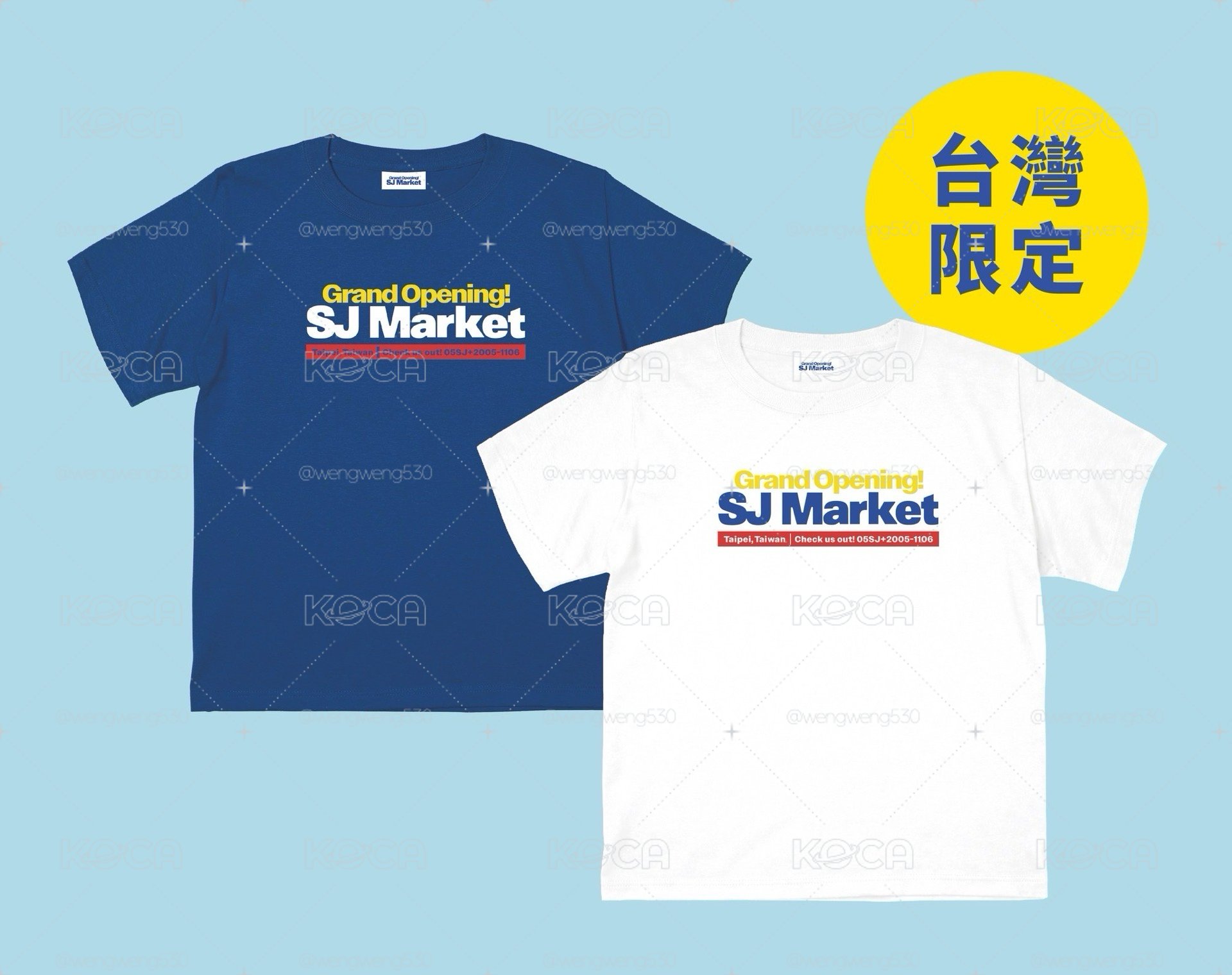 SJ MARKET 台灣限定T