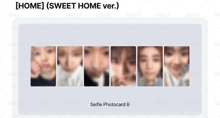 Bnd Home wvs單封特典3