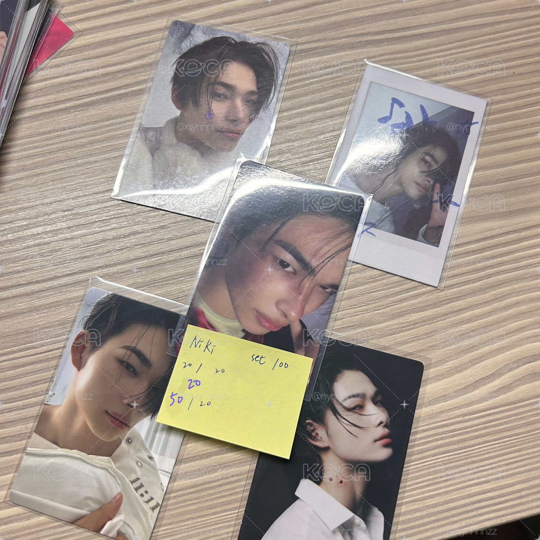 ENHYPEN NIKI Set 拆售價在圖裡