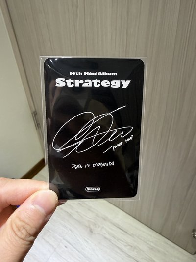 TWICE Sana Strategy 專卡