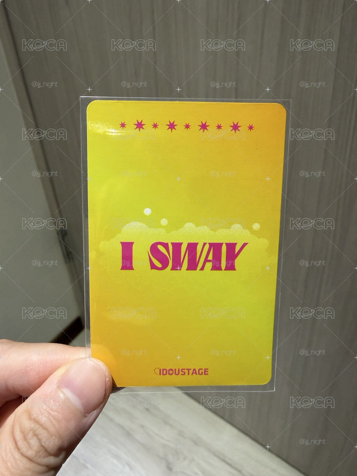 i-dle 米妮 I SWAY 幸運卡