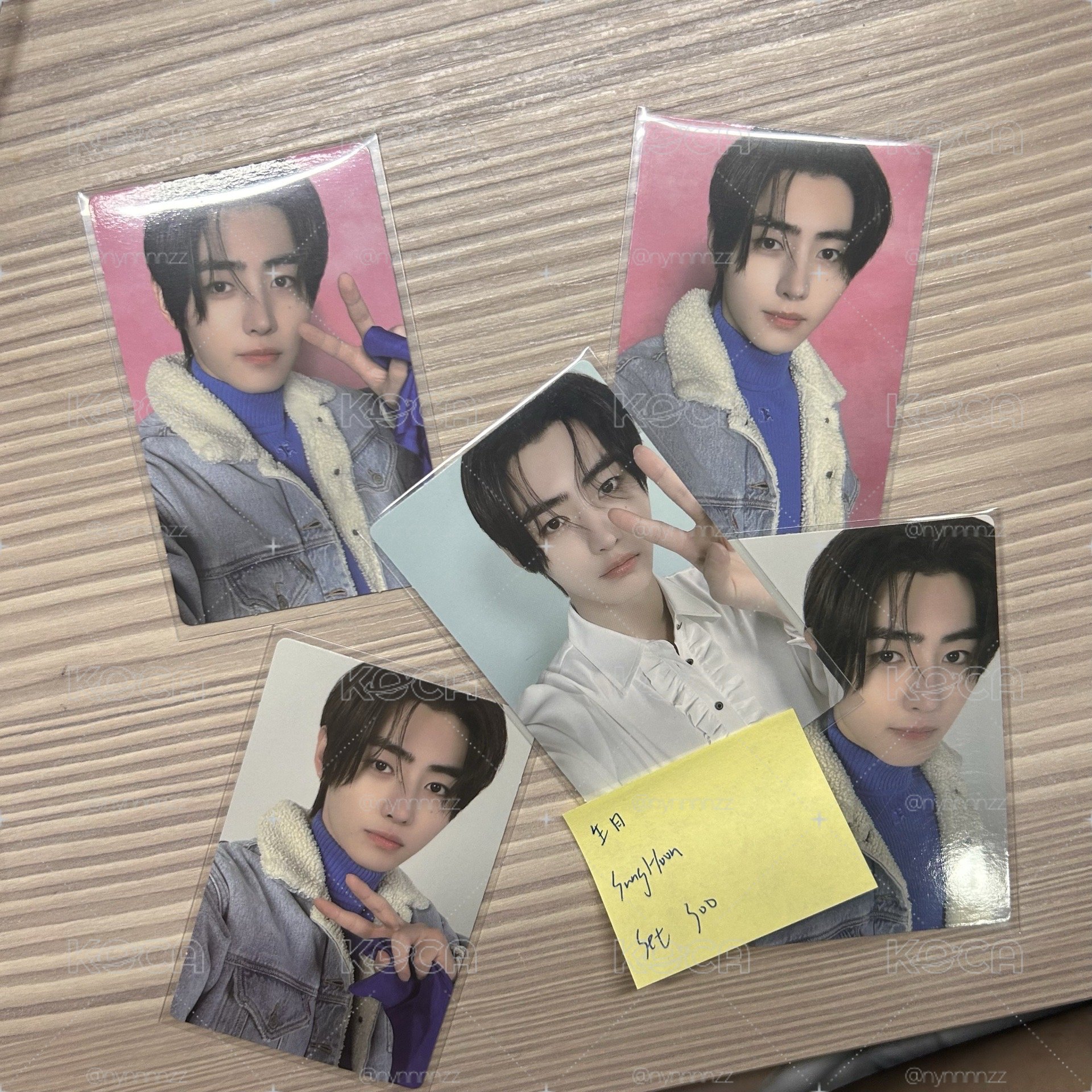 ENHYPEN Sunghoon 生日卡Set