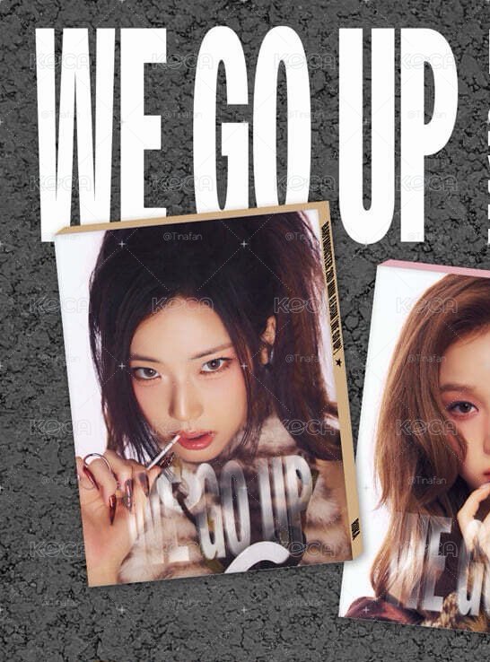 已拆封露 WE GO UP單封