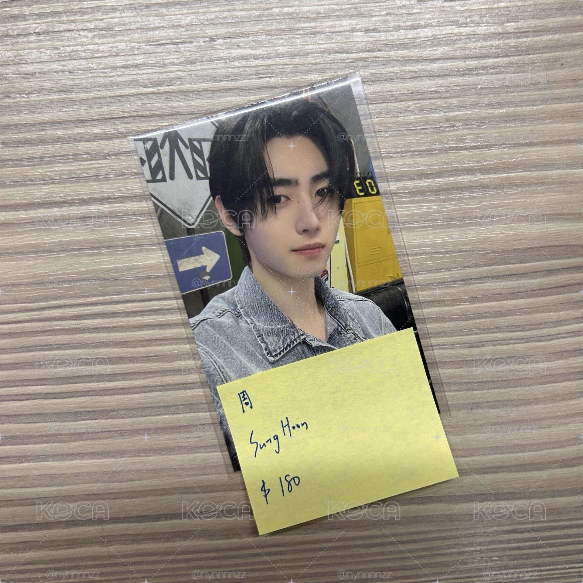 ENHYPEN Sunghoon 周邊卡