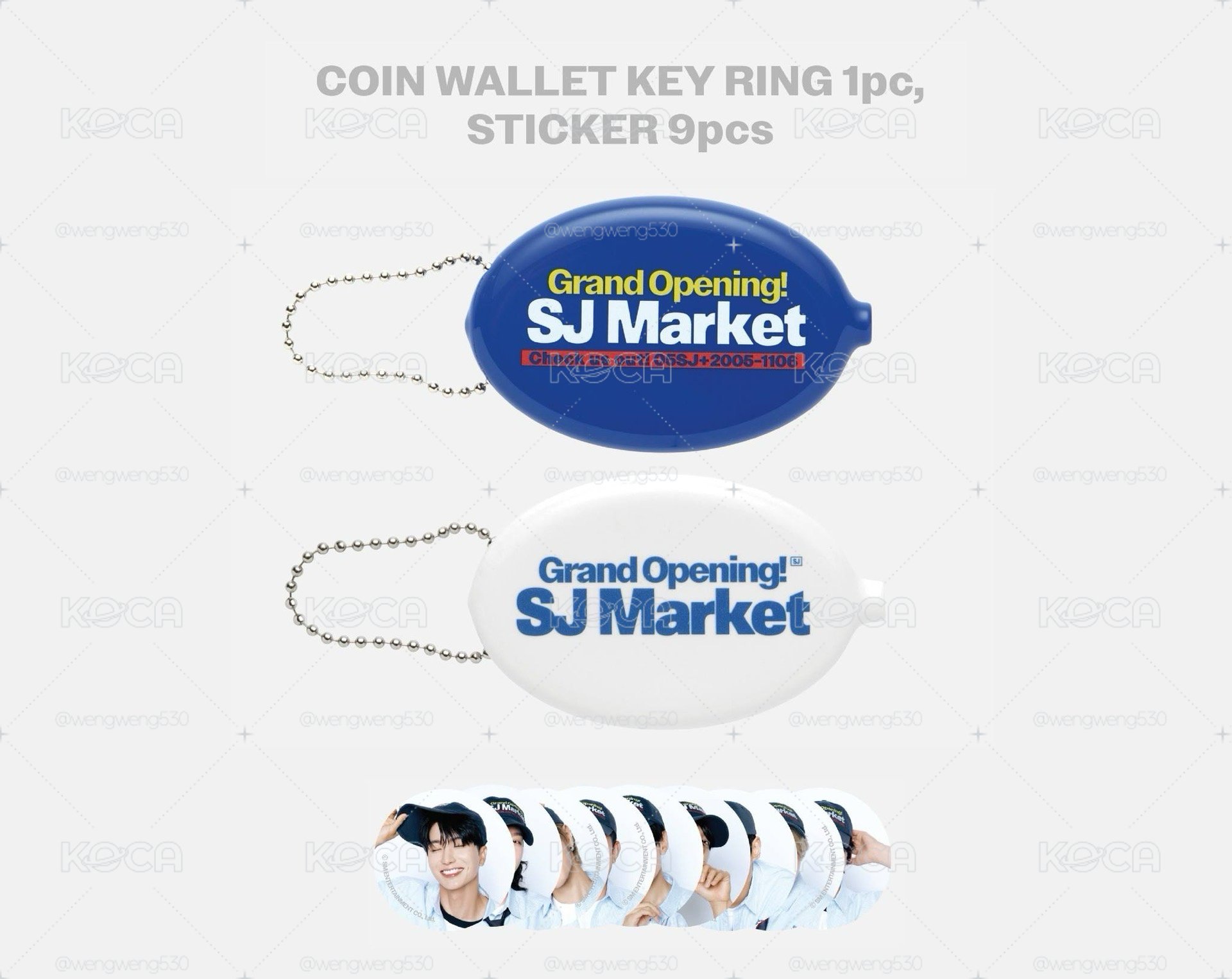 SJ MARKET  零錢包鑰匙圈