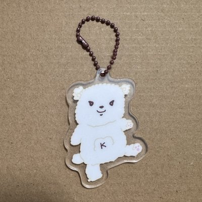Kai 壓克力小白熊吊飾
