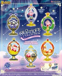 Re-Ment OVALTIQUE COLLECTION星之卡比藝術蛋雕收藏集