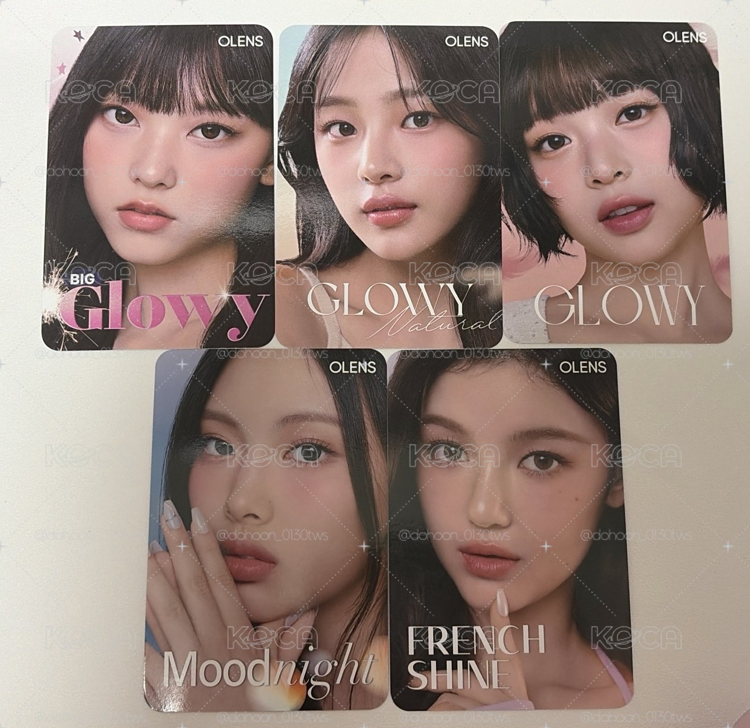 超美的代言卡