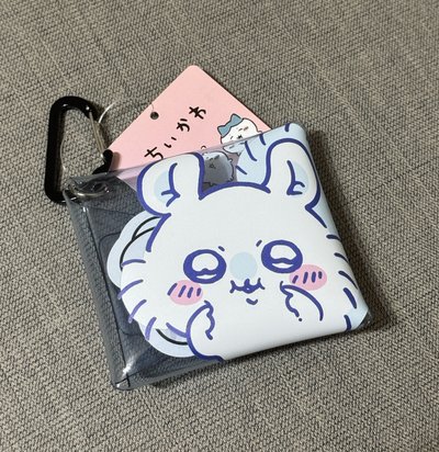 吉伊卡哇 透明多功能小袋SS 小桃