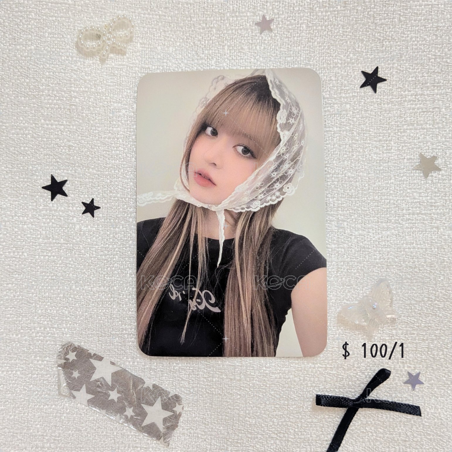 蕾絲頭巾莉