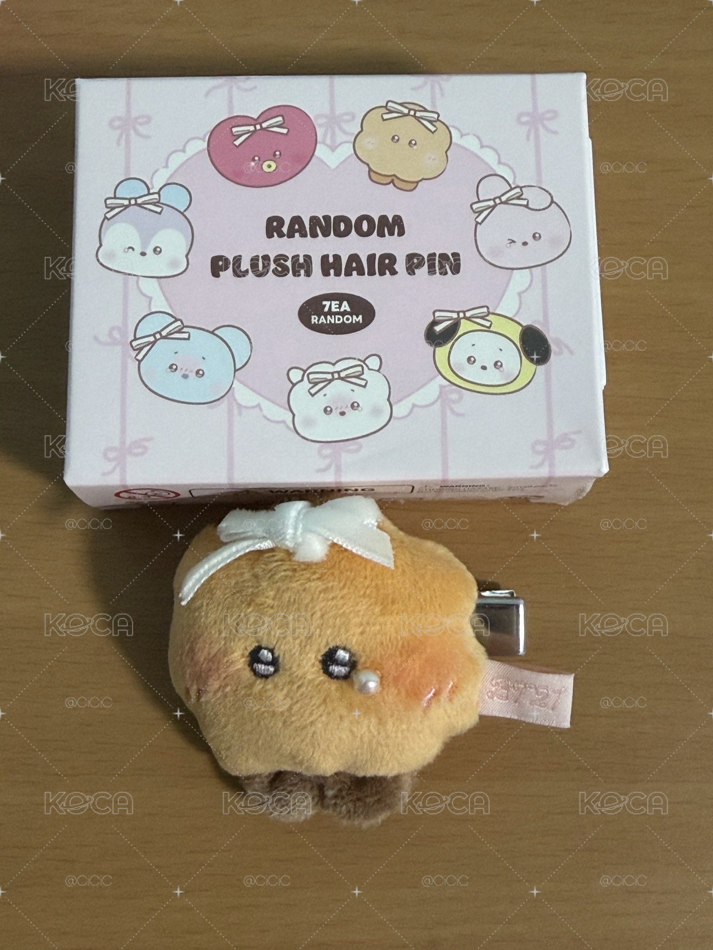 BT21髮夾 SHOOKY確認款