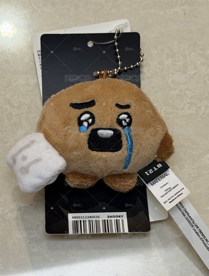 哭哭shooky吊飾