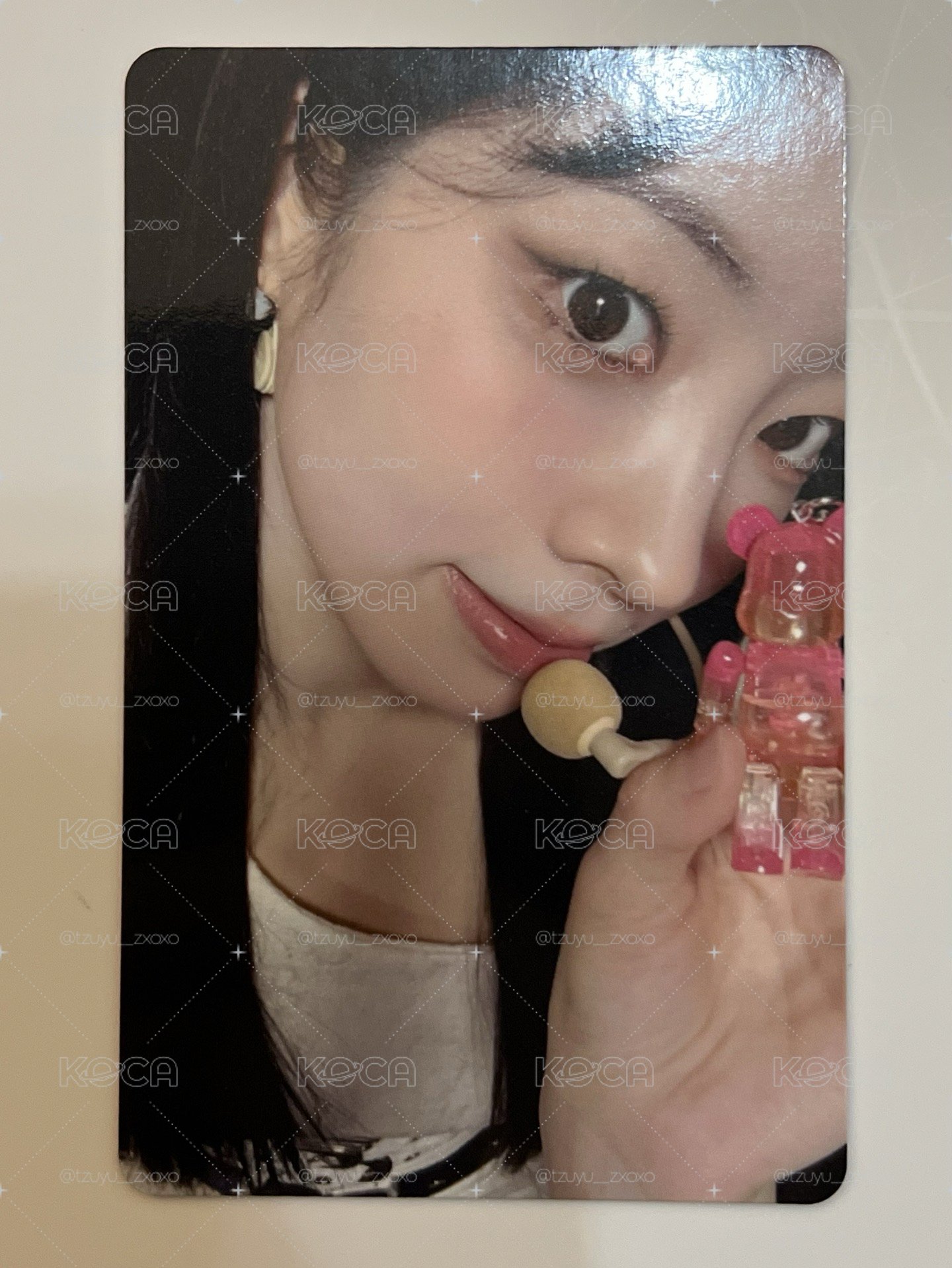 TWICE｜多賢｜暴力熊代言卡