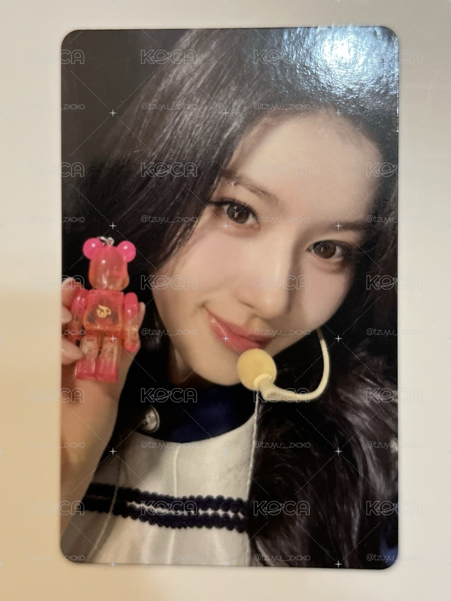TWICE｜SANA｜暴力熊代言卡
