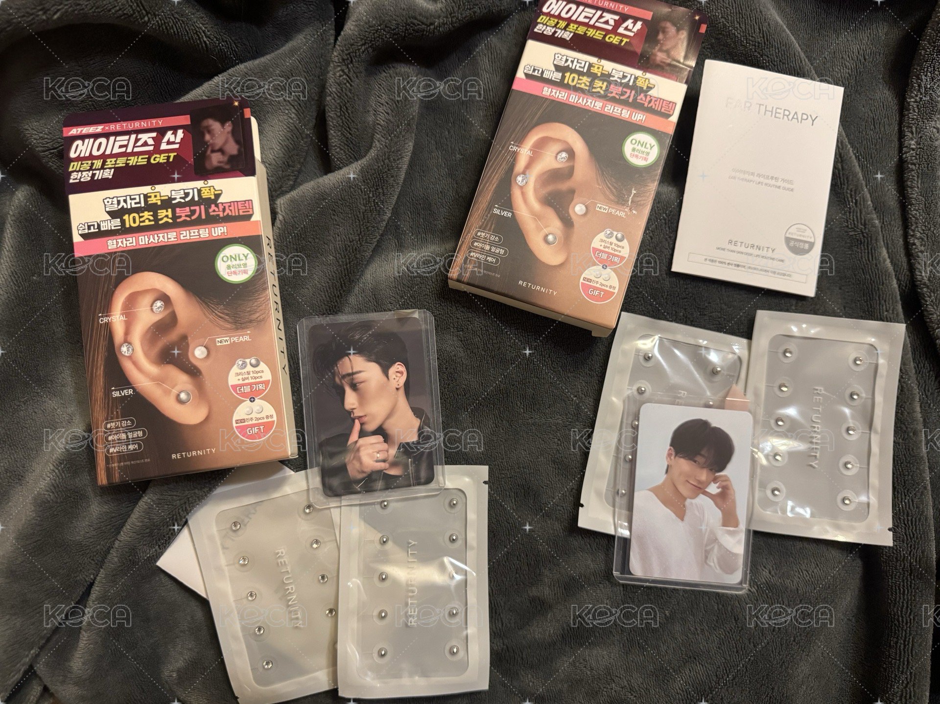 Returnity原裝盒耳穴貼共40顆+2張特典卡