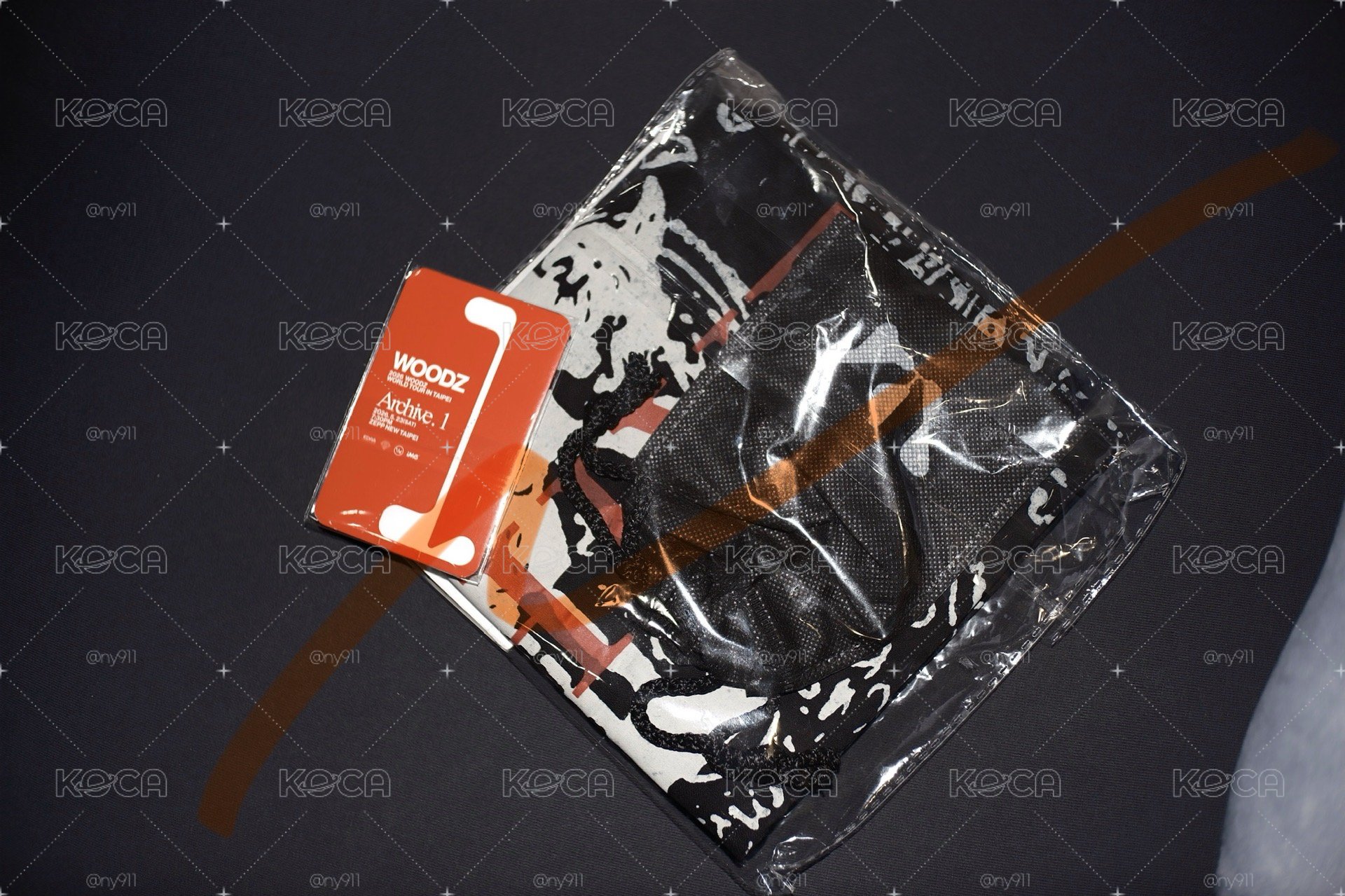 WOODZ 曹承衍 BANDANA SET 台北場入場卡SET Archive.1