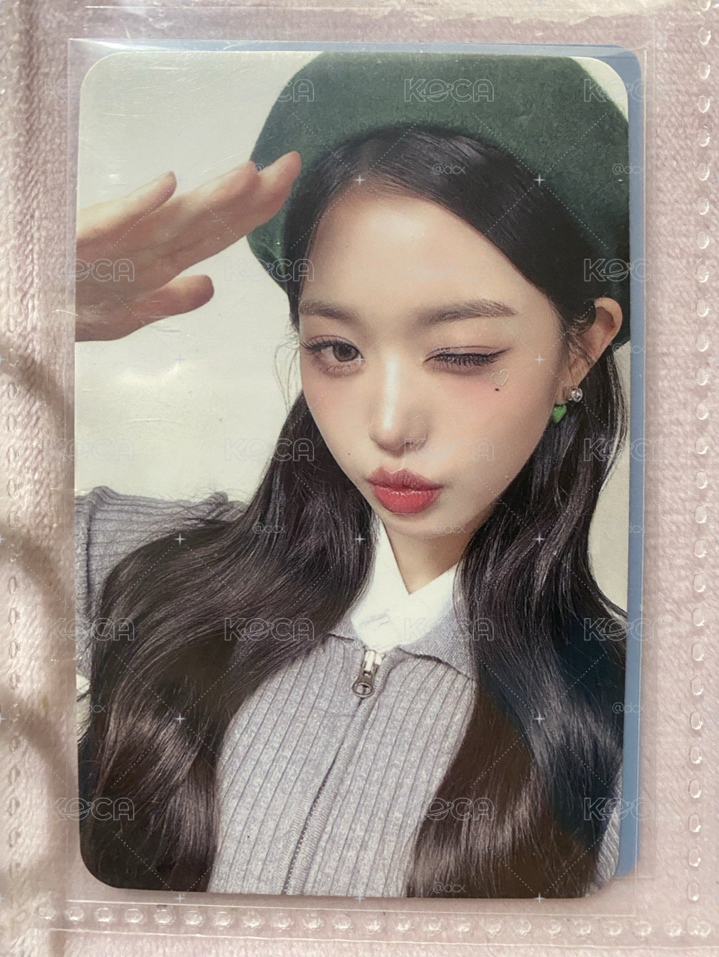 IVE 張員瑛 Wonyoung I'VE MINE mmt 1.0 敬禮員