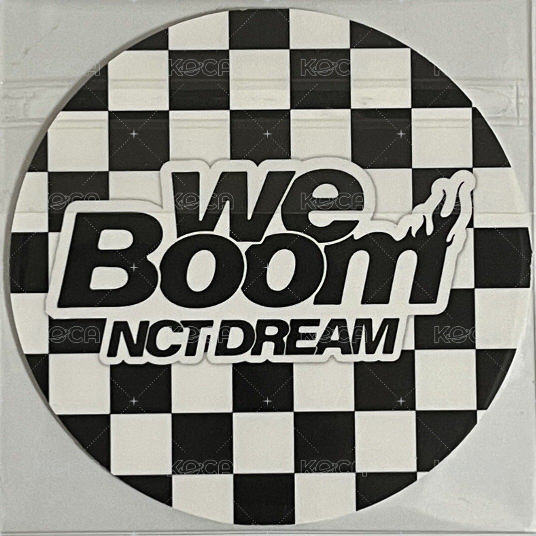 We Boom 專輯卡 圓卡燦 背面